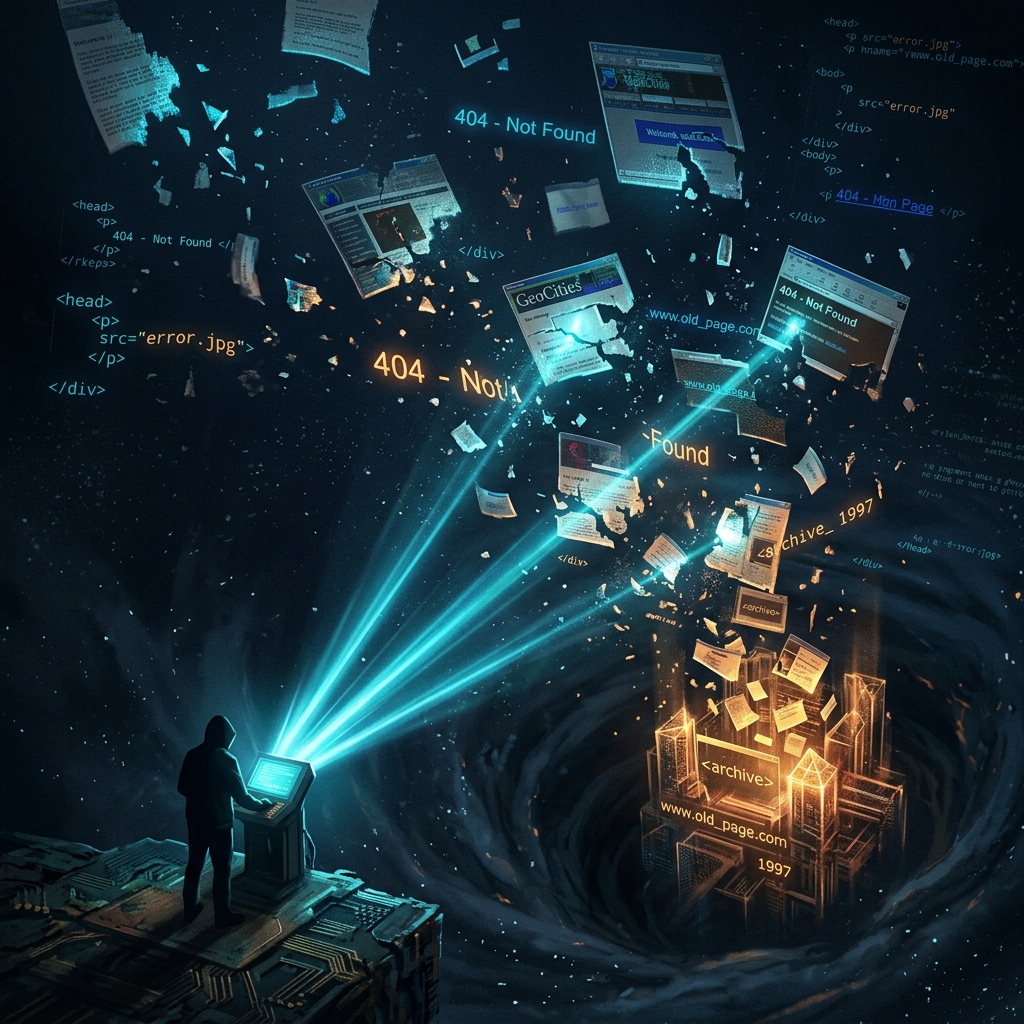 當連結變成 404:數位衰退(Digital Decay)與我們的記憶保衛戰